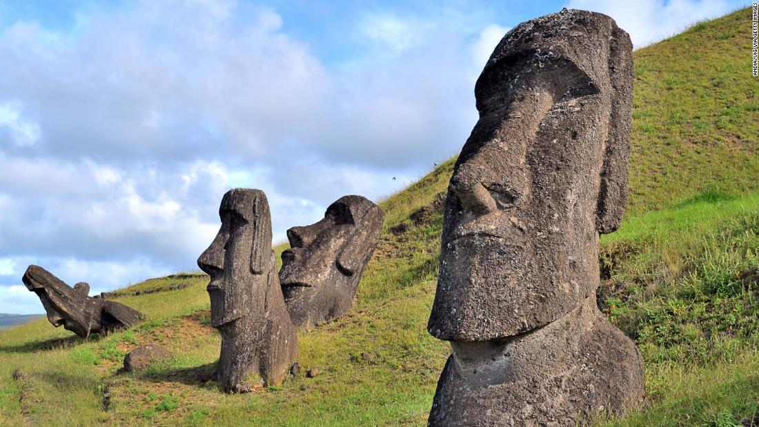 Rapa Nui  Received  it's  First  Visitors  after  a  gap  of  30 months  since  Pandemic  disconnection .