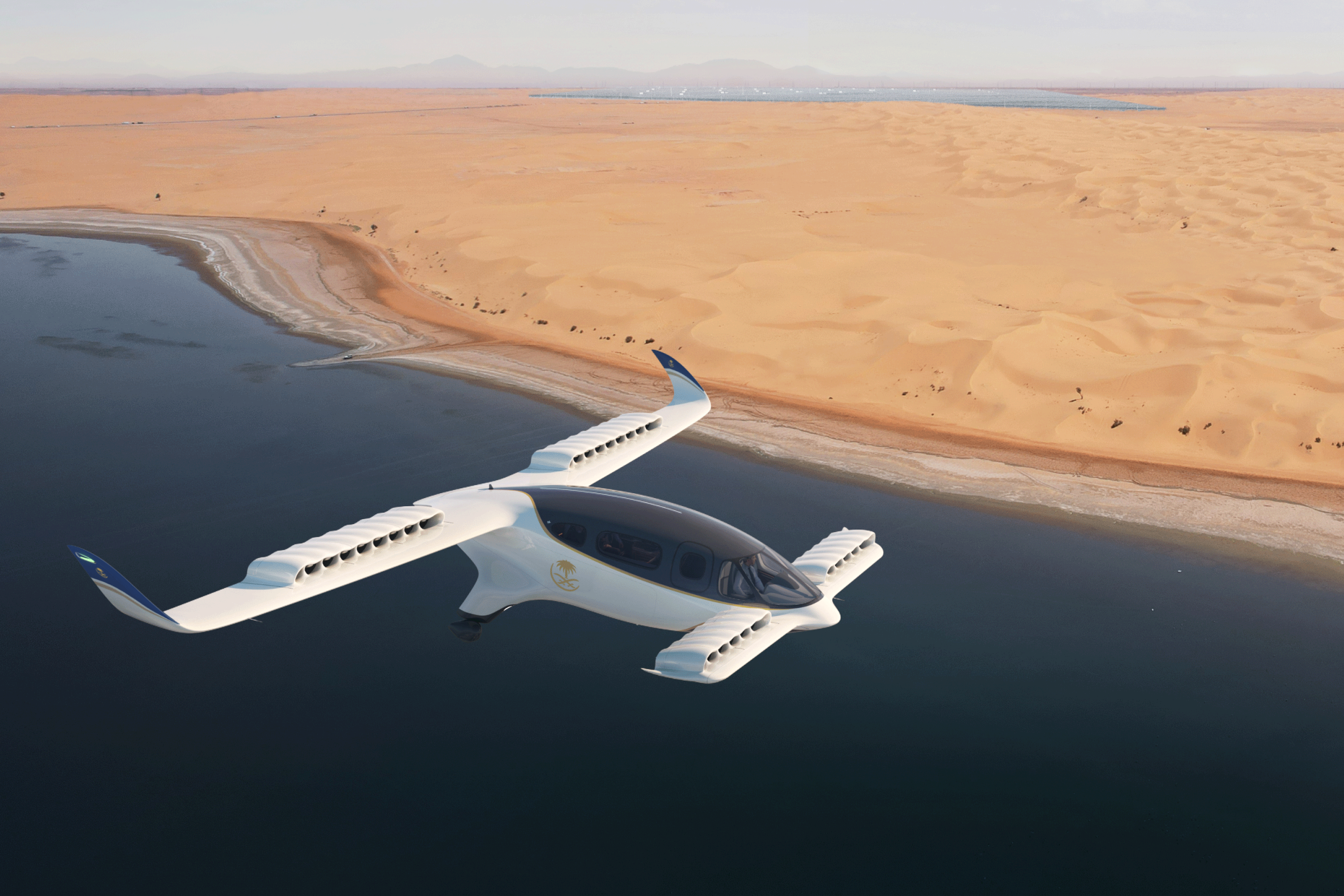 Press Release ! SAUDIA  will  buy  100 Lilium  eVTOL  aircraft  for  the  development  and  operation  of an eVTOL network across  Saudi Arabia .