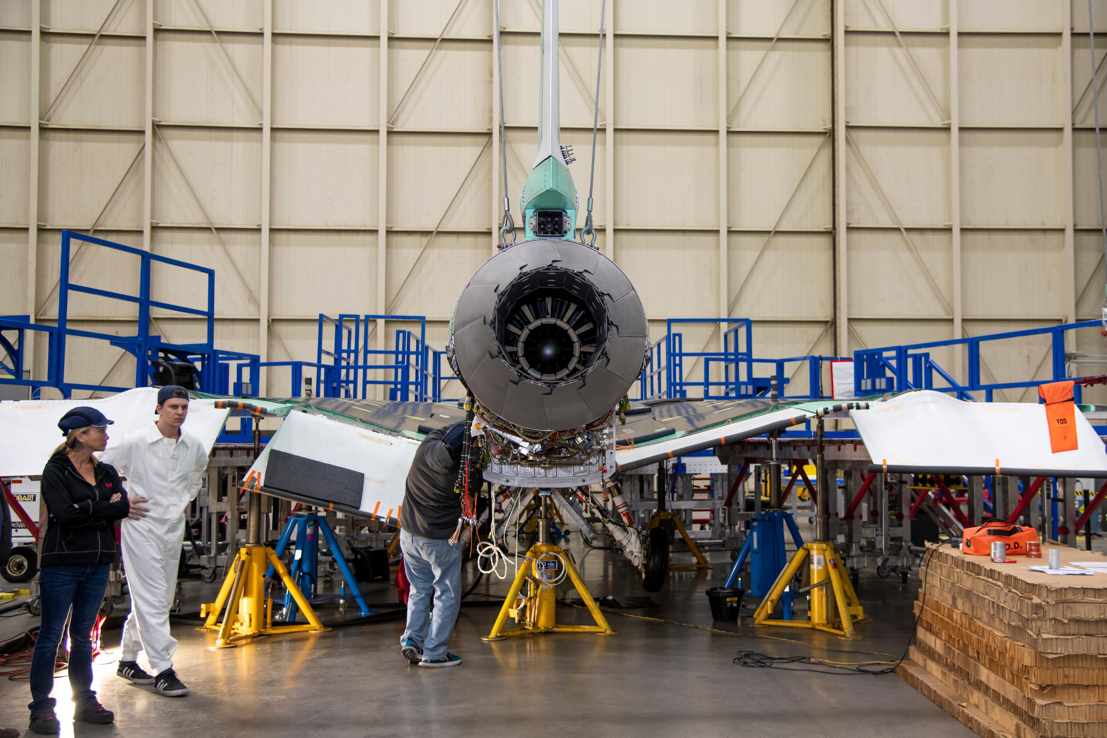 NASA has choosen the GE Aviation F414-GE-100 engine for its quiet supersonic X-59 Experimental aircraft !