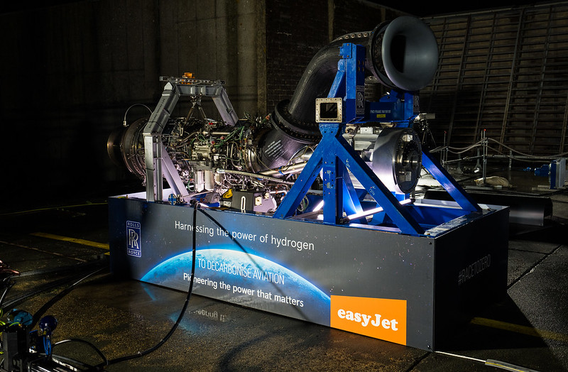 Press Release ! Rolls-Royce  and  easyJet  Succesfully  Used  Hydrogen Fuel  in a  Rolls-Royce AE 2100  Turboprop Engine