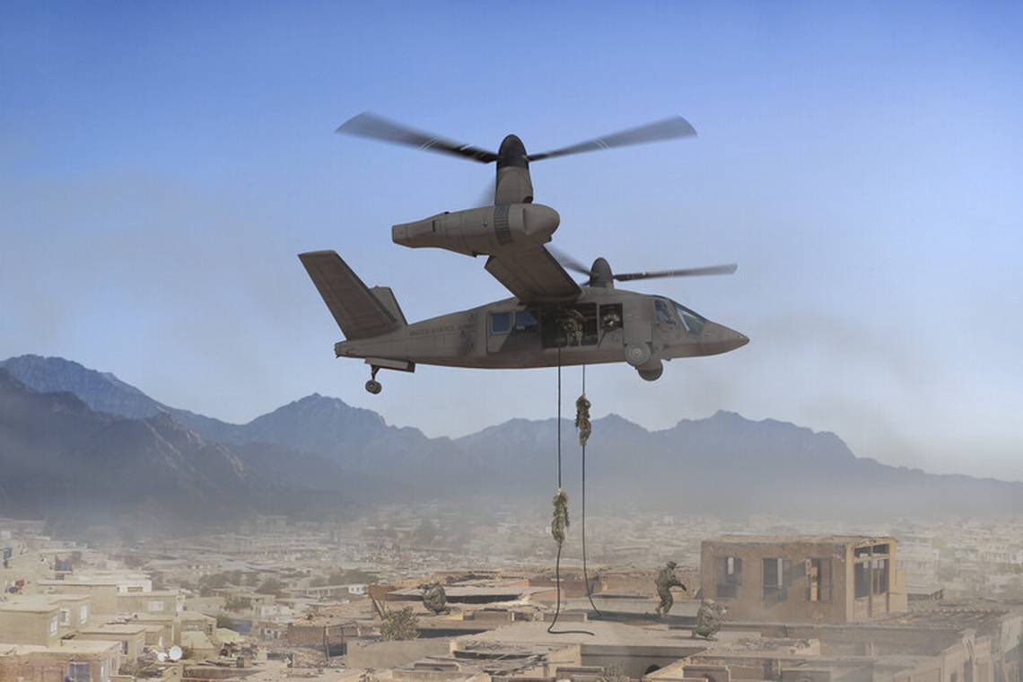 Bell Textron  Outpaced  Lockheed Martin-Boeing  to  Replace  Black Hawk  With  Its  V-280 Valor Tiltrotor !