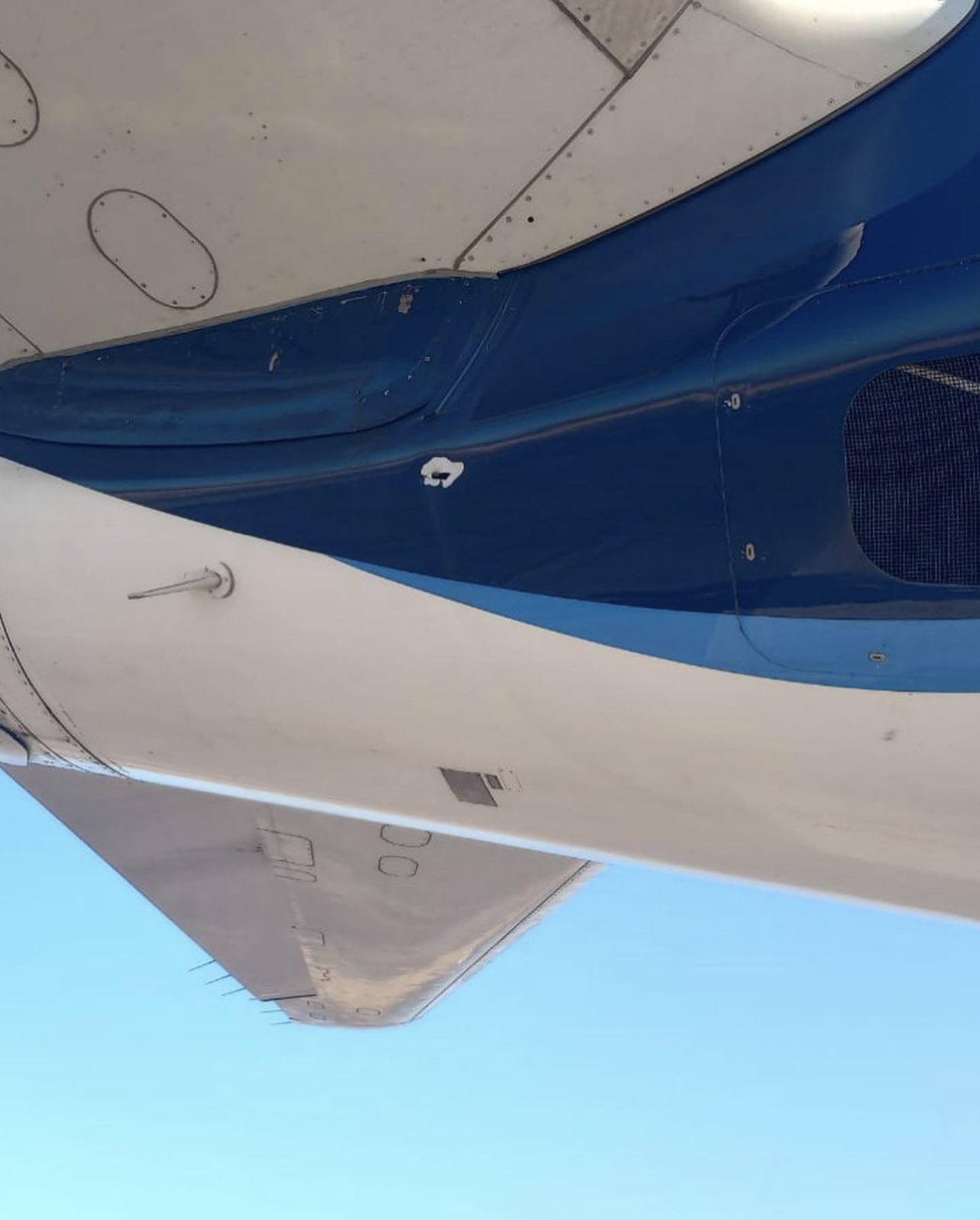 AeroMexico   Flight  AM165   Passengers  Took  Cover as  Gunshots  Pierce  The  Embraer ERJ-190LR  Aircraft  Fuselage .
