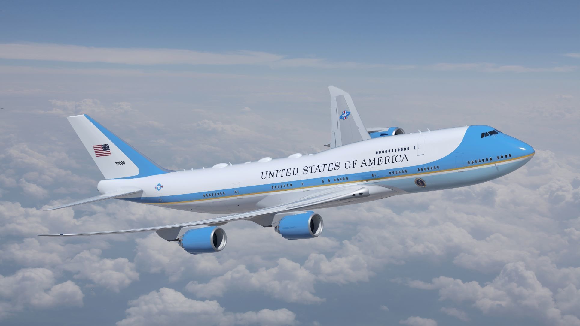 President Biden selected the livery of  the “Next Air Force One,” VC-25B ,  that will  resemble the livery of the current Air Force One