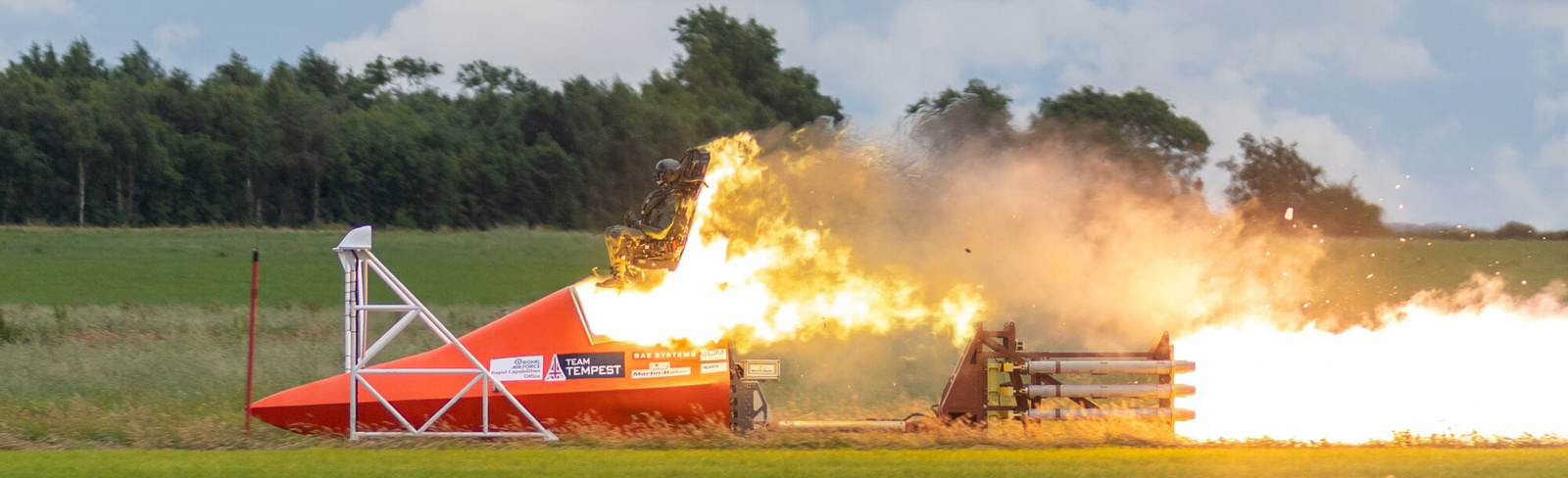 Seeking  Next  Gen  Stealth  Combat  aircraft - Tempest , BAE Systems  Carried Out  Ejection  Seat  Trials On  a  Rocket-propelled Model Exceeding  500mph