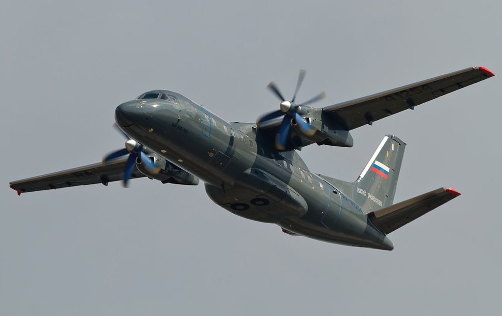 Ukraine  has  Impounded  and  nationalized  a  Russian  AN-140-100 Transport  aircraft  worth  almost  ₴150 million .