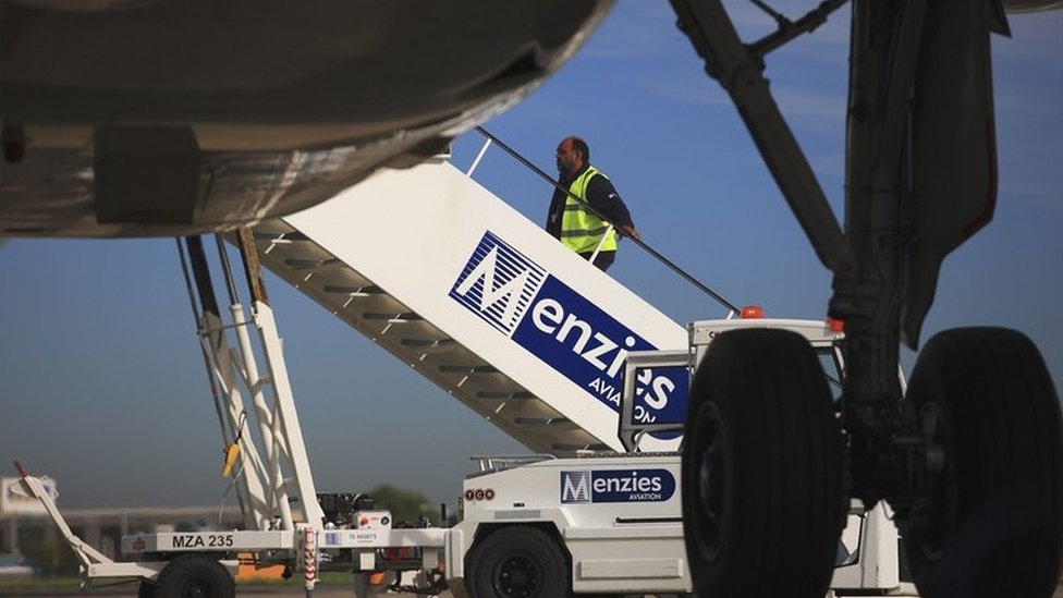 Menzies Aviation has been evicted from Namibia's Hosea Kutako International Airport effective 18 August 2023, Paragon to takeover.