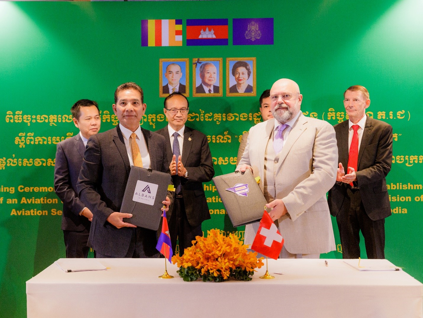 Cambodian government SSCA signed 15-year deal with Albans to provide aviation security services for international airports in Cambodia.
