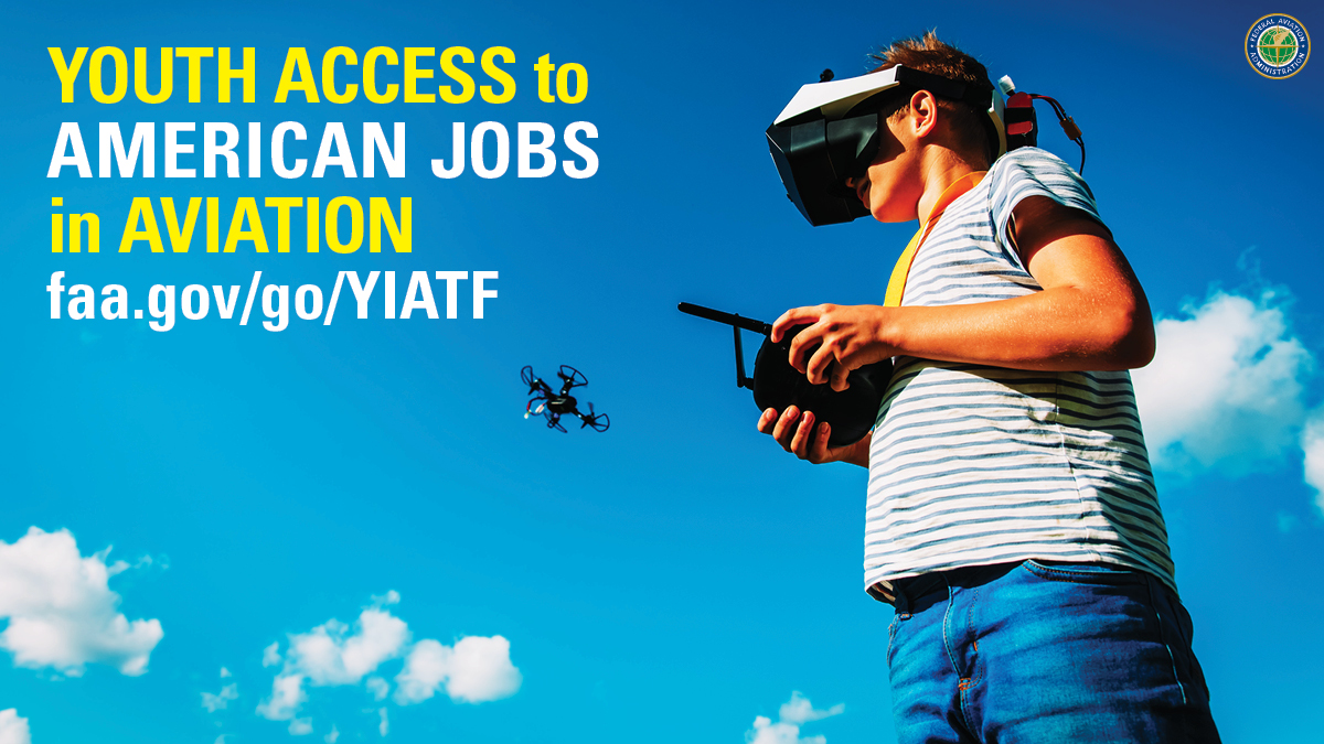 Watch Live !  Youth Access to American Jobs in Aviation -Task Force public meeting - Part 2 .