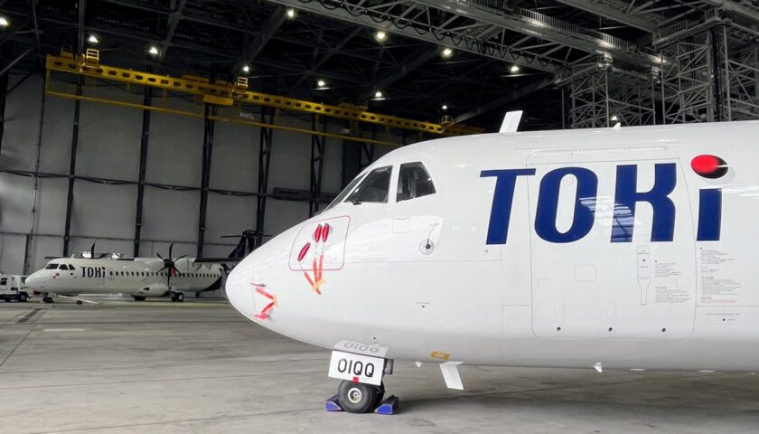 Japanese Toki Air inaugural flight begins on January 31 with one ATR aircraft , Ticket sales from January 19 .