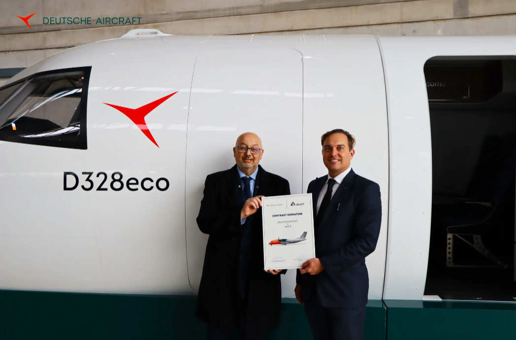 Brazilian Akaer will produce the front fuselage of Deutsche Aircraft's new D328eco regional turboprop aircraft.