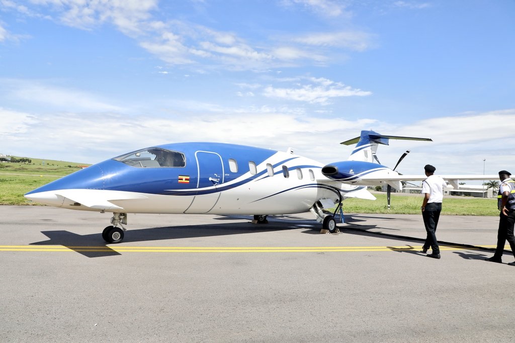 Flown Only For 117 Hours Since 2019, Ugandan Police To  Sell  Shs28bn P180 PIAGGIO AVANTI .