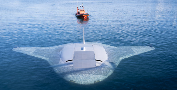 Unveiled! US DARPA Released Visuals of Manta Ray UUV As It Completes In-Water Testing .