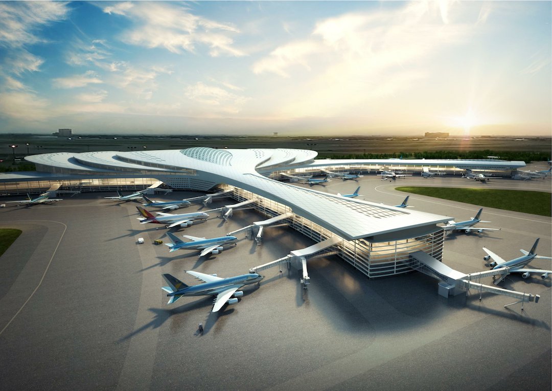 USD 1.8 billion contract for Vietnam's Long Thanh airport project Signed, Completion expected in 2026.