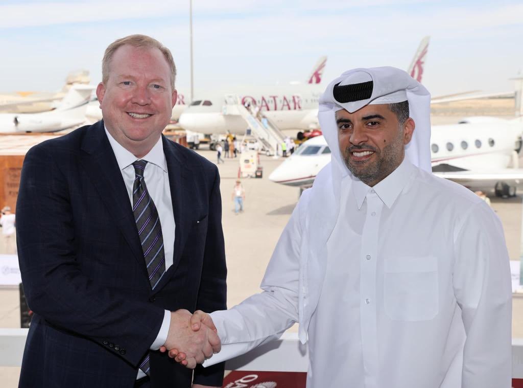 CEO of Qatar Airways Badr Mohammed Al Meer Confirms Talks To Purchase Wide Body Aircraft From Airbus and Boeing.