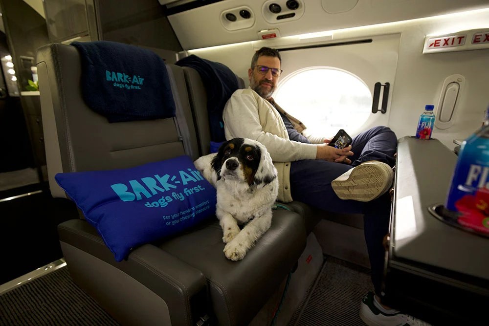 Why did Westchester County Officials sue Luxury airline for Dogs, BARK Air , after Inaugural Flight ?