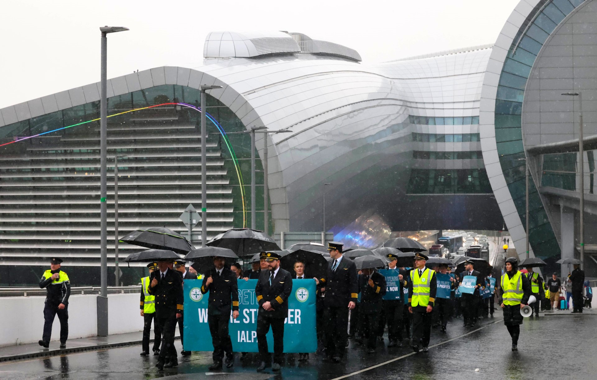 Irish Air Line Pilots' Association will immediately to suspend ongoing work-to-rule action.