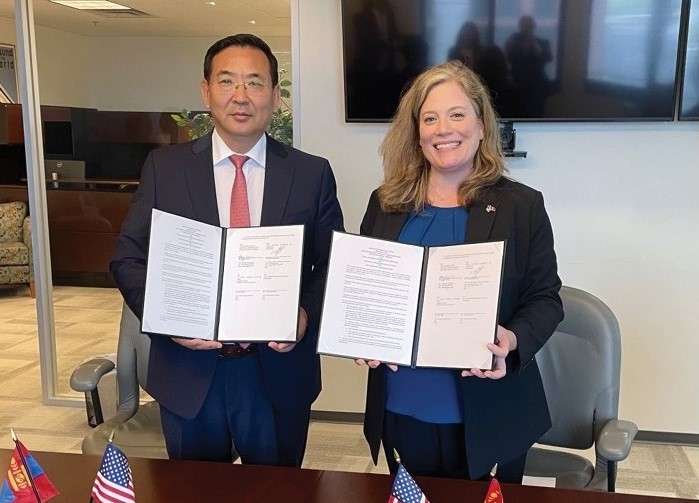 US Transportation Security Administration and Civil Aviation Authority of Mongolia signed Letter of Intent.