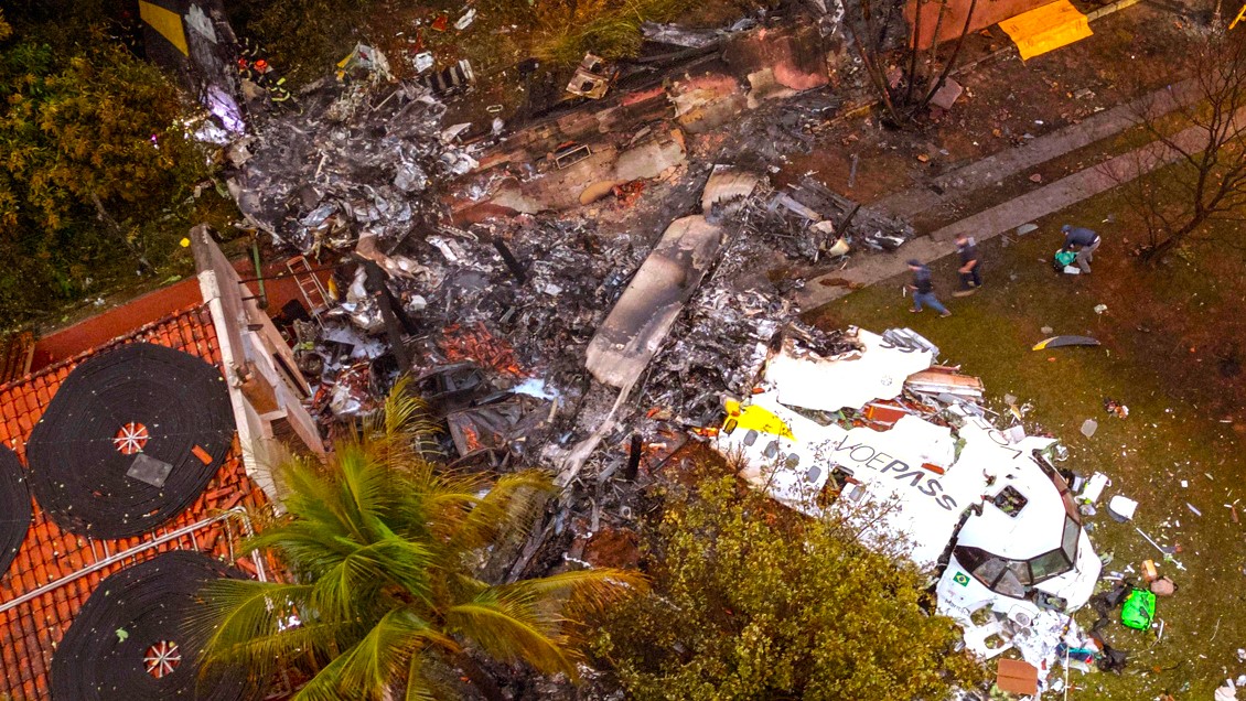 Voepass ATR Turboprop Plane with 58 passengers and 4 crew members crashed in Brazil's Vinhedo, No survivors.