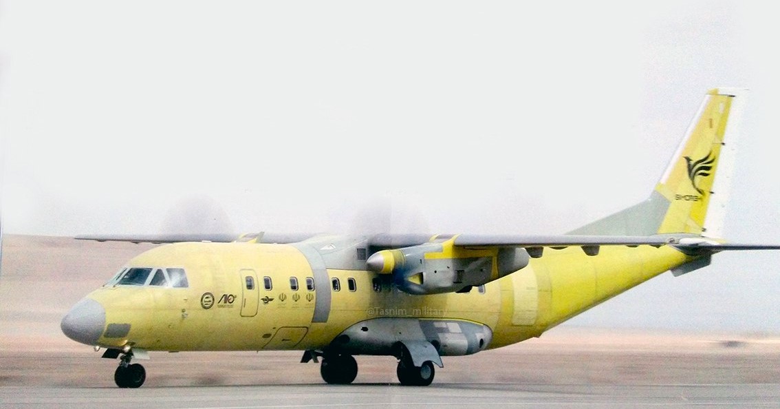 Iran’s homegrown transport plane ‘Simorgh’ undergoing type certification.