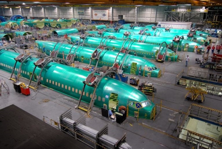 Seattle's Renton Factory resumed Production on the B737 MAX, Boeing Shares Jump !