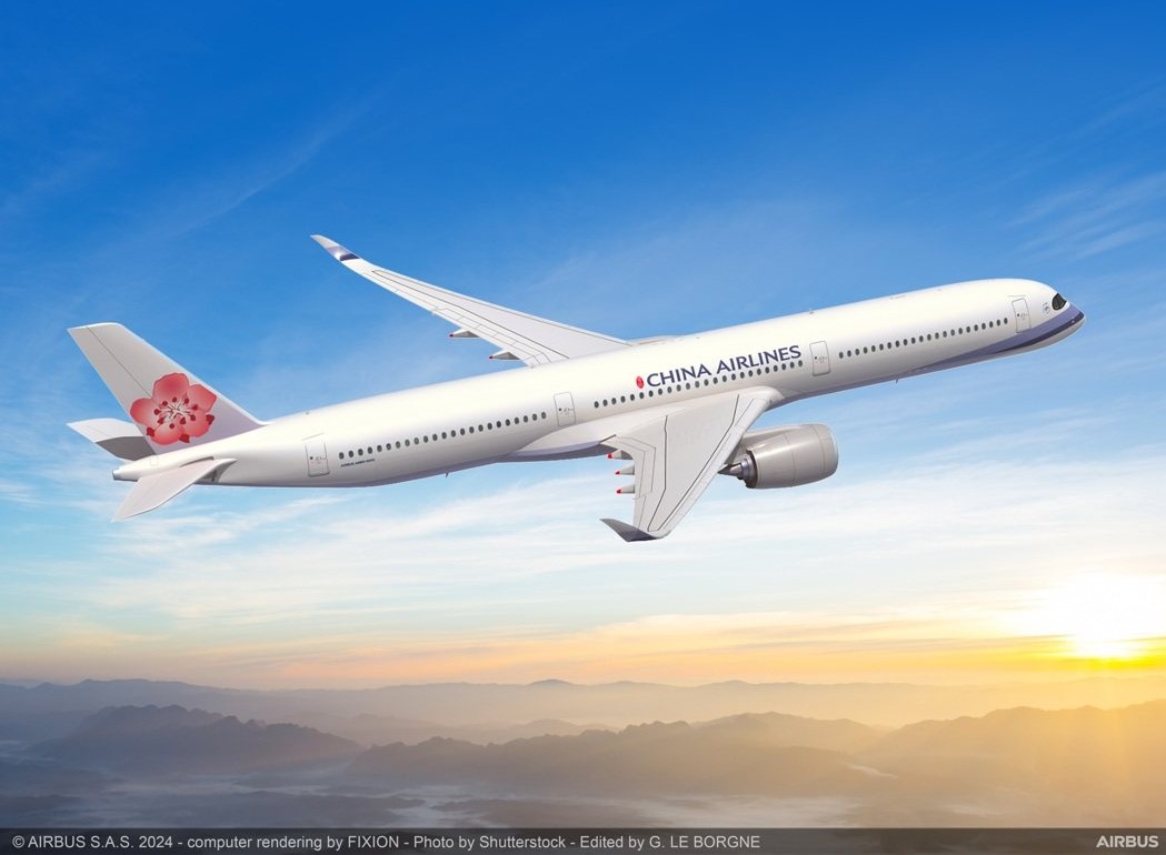 China Airlines announced order of a mixed fleet of Airbus and Boeing wide body aircraft today, Delivery expected from 2029.