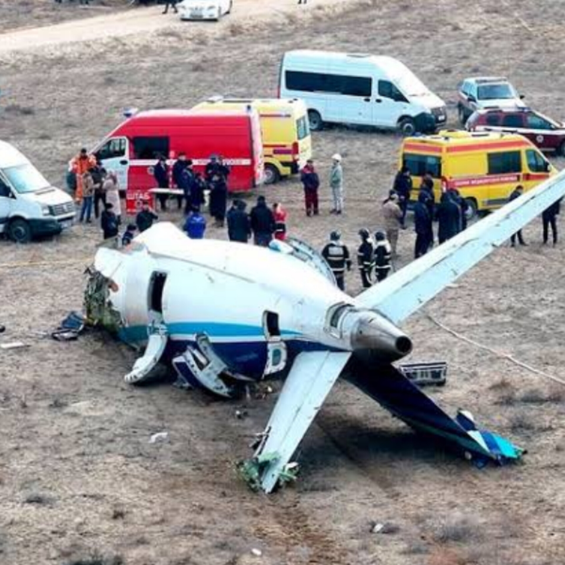 Azerbaijan Airlines Official Statement : The crash of the Azerbaijan Airlines airliner was caused by an external physical and technical interference.