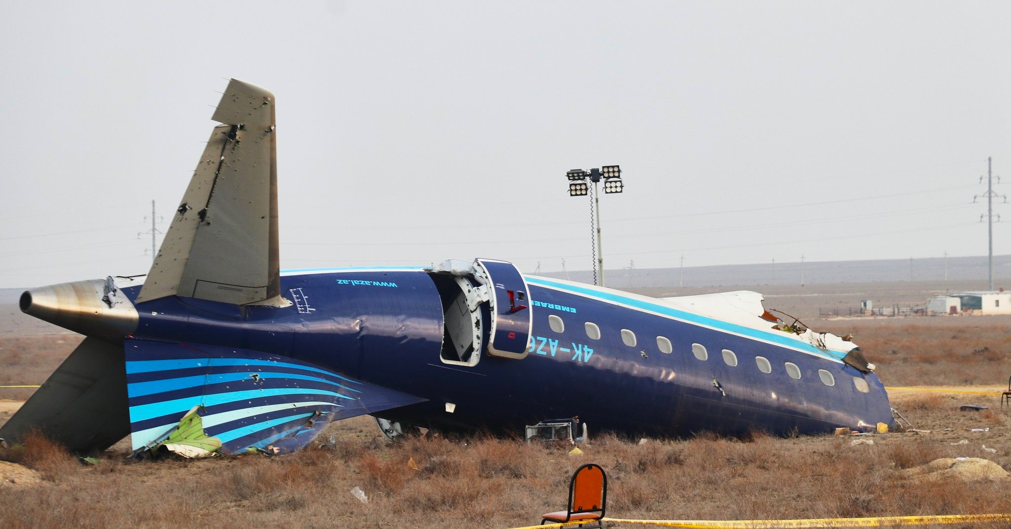 Azerbaijani President Ilham Aliyev: Azerbaijan Airlines plane crash could have been avoided; we demand punishment of the guilty.