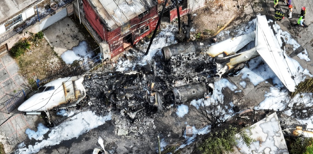 Unused aircraft obstructed the passage of firefighters, Argentina published the Preliminary Report of the  Bombardier Challenger 300 Aircraft Accident at the San Fernando International Airport