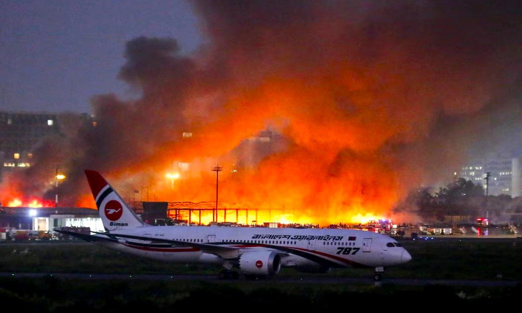Bangladesh's Civil Aviation Adviser:  All the allegations are being investigated related to Hazrat Shahjalal International Airport cargo complex Fire.