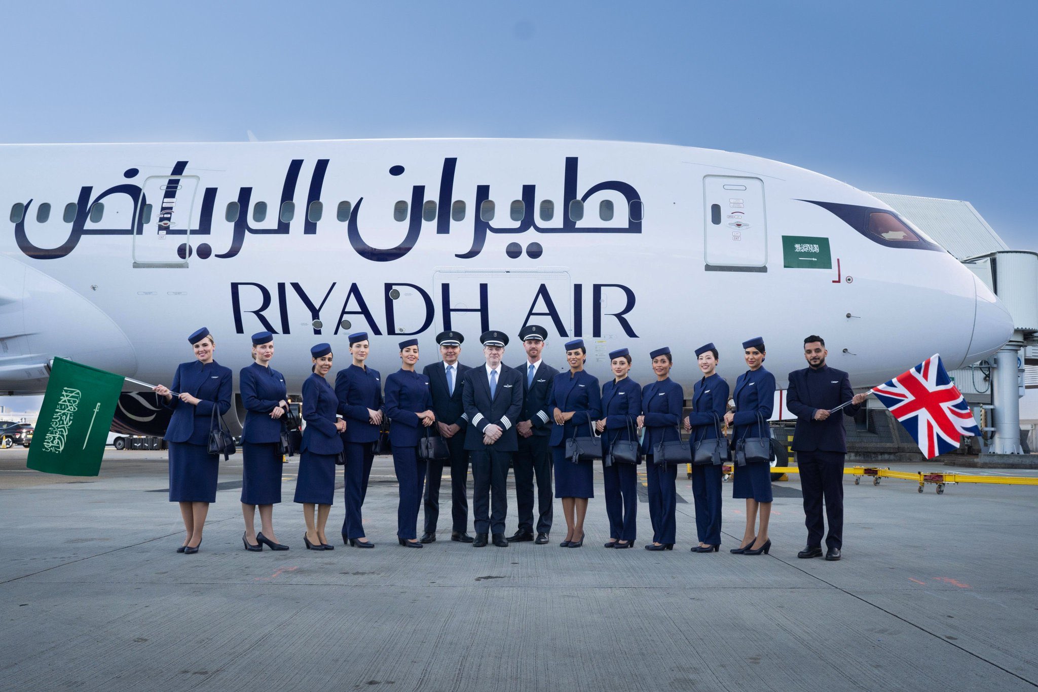 Much Awaited Flight by Riyadh Air Took-Off Today, A Premium Carrier is Born ! 