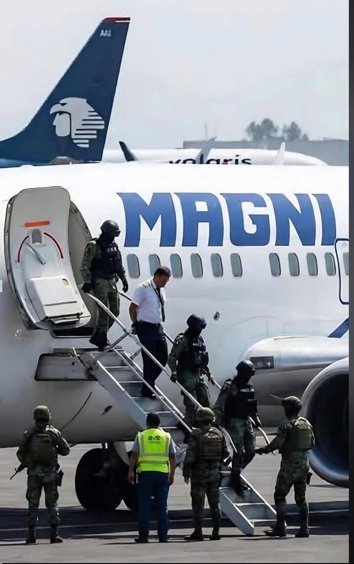 Pilot's Rebellion: Magnicharters flight to Cancún was halted at AICM after a pilot refused to take-off due to the airline's unpaid wages.