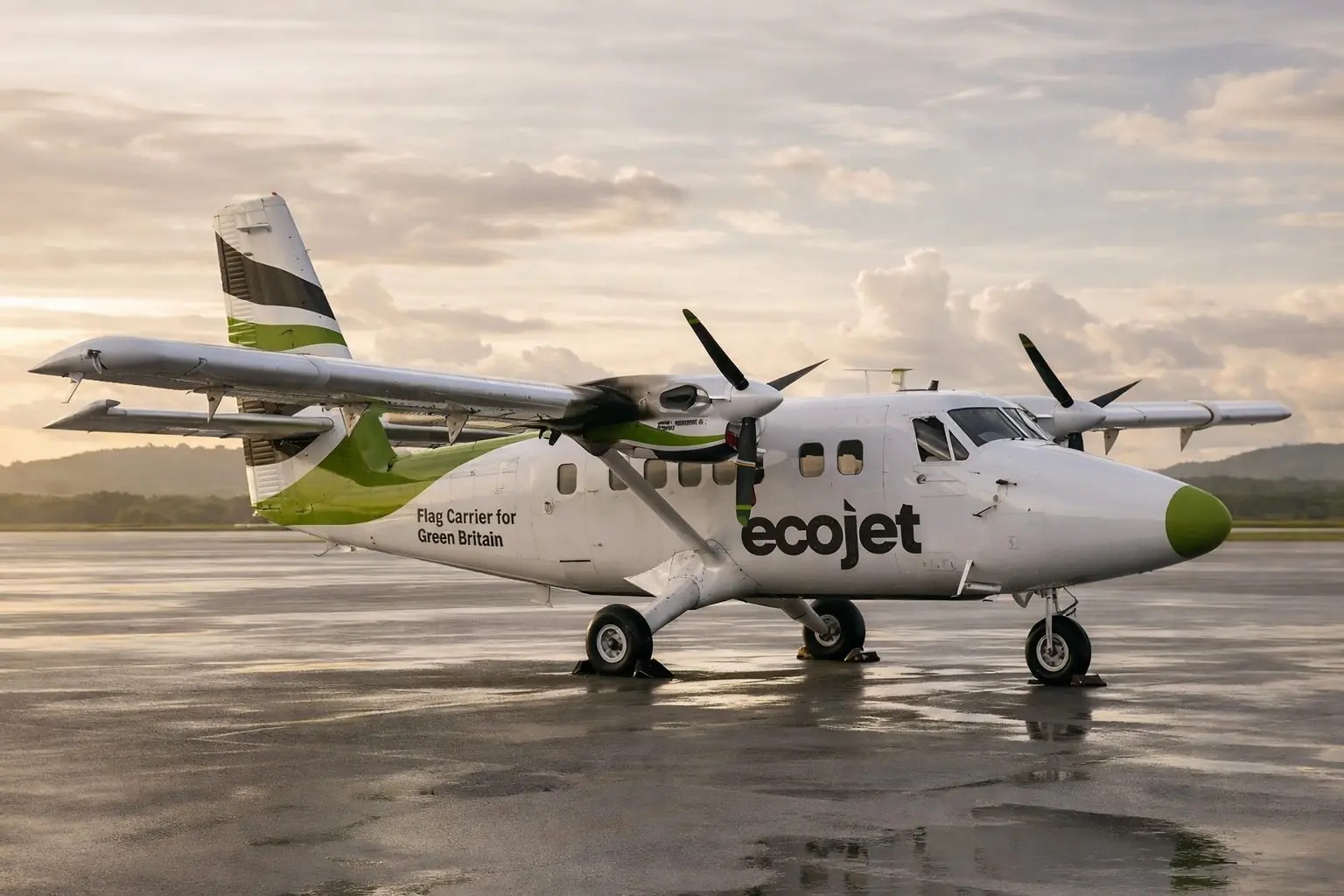 Upcoming UK airline EcoJet plunges into liquidation before taking off.
