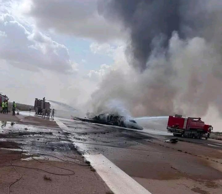 Libya Detains Two Pilots After Private Jet Veers Off Runway at Misrata Airport