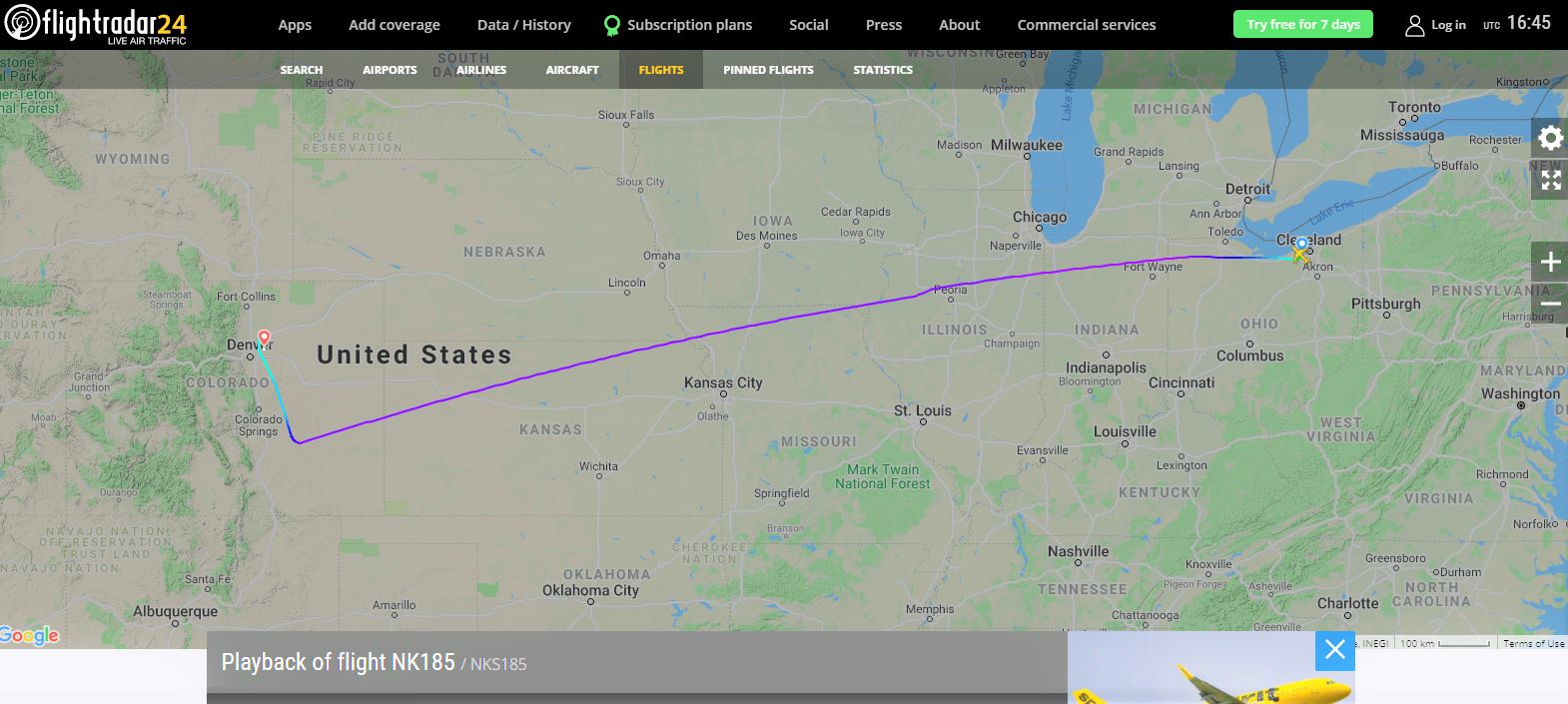 On Wednesday, a Spirit Airlines flight (NK185) from Cleveland to Los Angeles had to divert to Denver, after an unruly passenger...