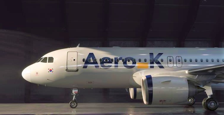 Good  news For Aviation  -After around five years of preparations, South Korea's  Aero K  Airlines  takes off  Today !