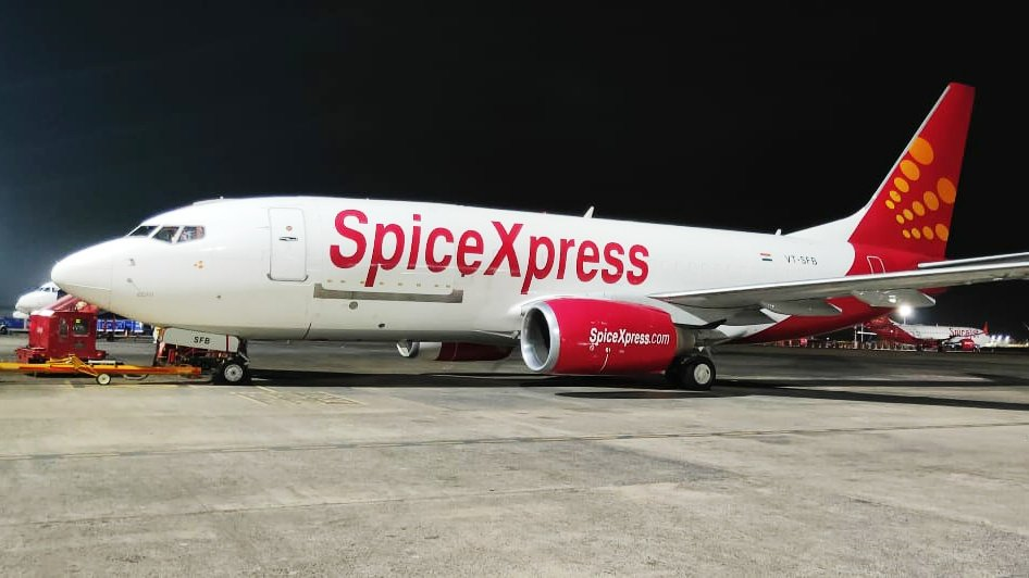 India needs Oxygen -  Spicejet airlifts 800 oxygen concentrators from Hong Kong Today as Covid-19 cases batter Country's  healthcare system.