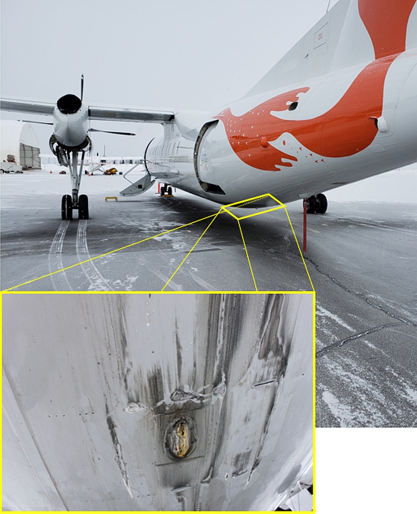  Unstable approach was the cause behind the 20th Jan 20 incident of  hard landing  and  tailstrike  of a  DHC-8-300 at  Quebec , says  TSB- Canada.
