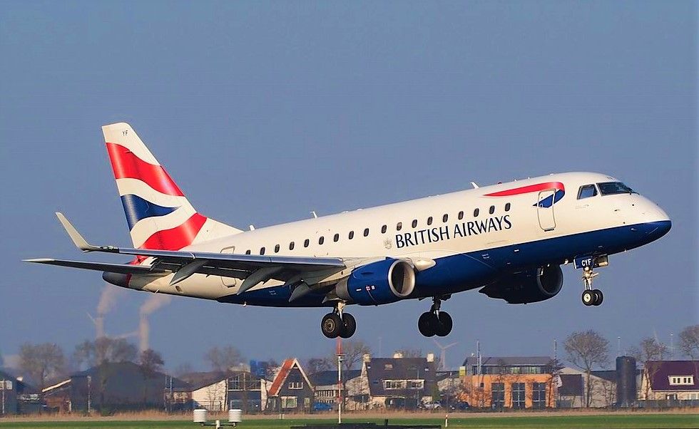 American Airlines’ subsidiary  Envoy will use six Embraer E170s from British Airways CityFlyer.