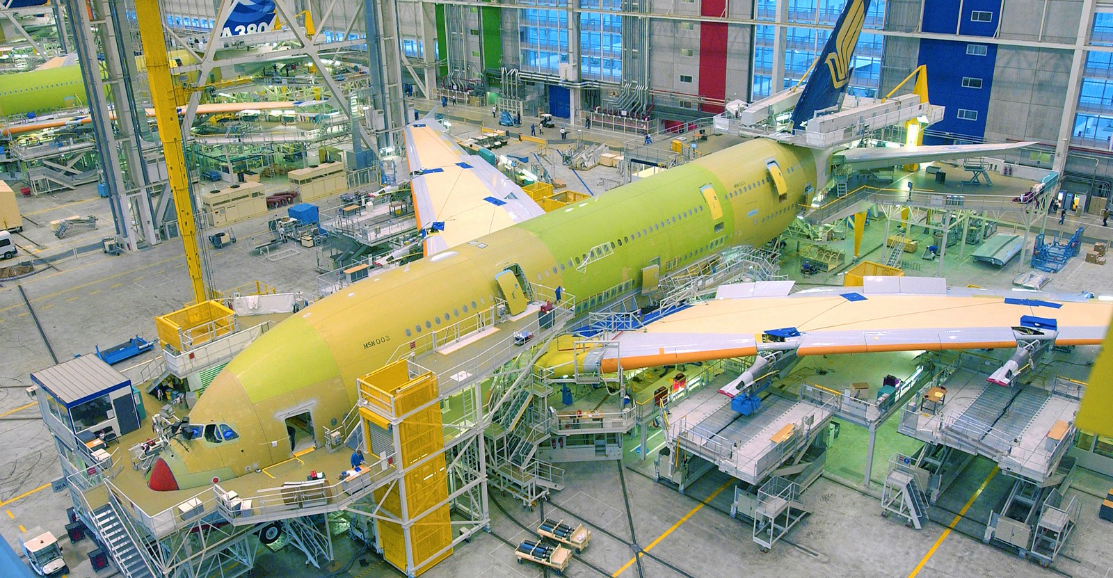 Airbus A380  Lagardère  facility  in  Toulouse  will  be  converted  to  A321 final  assembly line  (FAL)  by the end of 2022.
