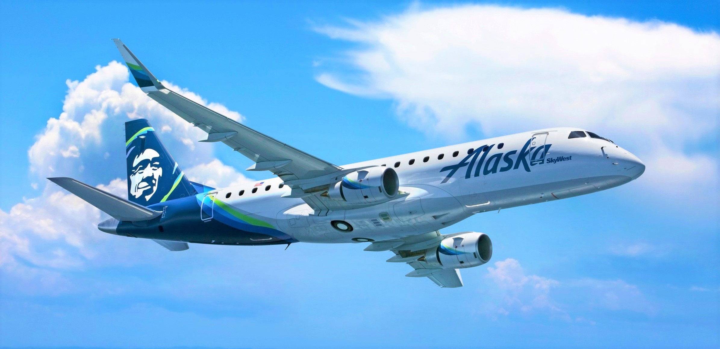 Sky West to acquire eight new Embraer E175 aircrafts to Fly Under Alaska Airlines Livery , taking  it's fleet total  Forty !
