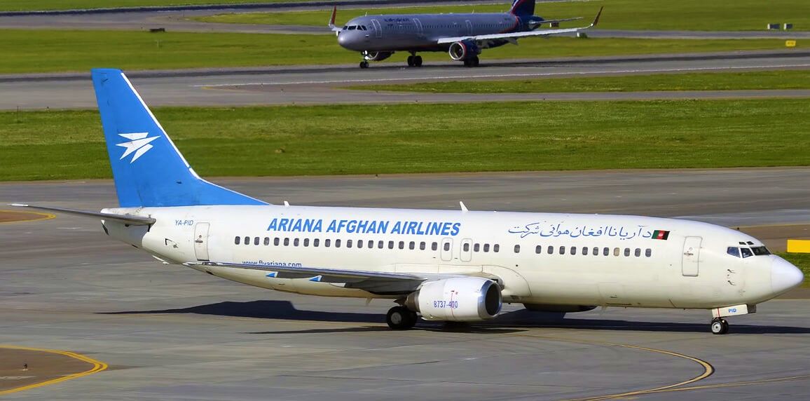 Russia releases the impounded Afghanistan state owned Ariana Airlines Boeing 737 aircraft after 3 months.