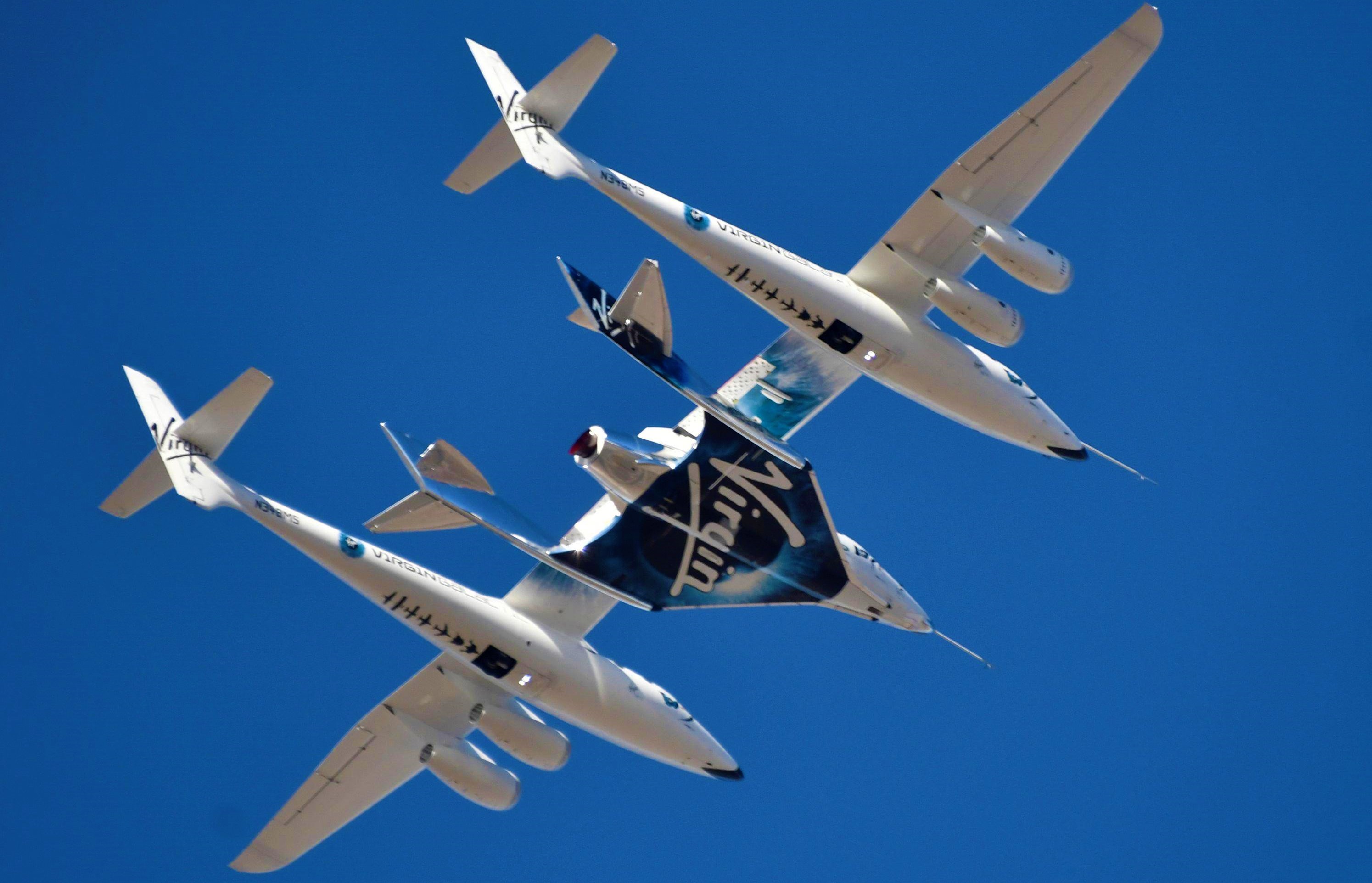 As Virgin Galactic gets FAA approval , will Richard Branson beat Jeff Bezos'  space flight ?