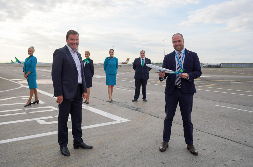 Post departure of  Stobart Air ,  Aer-Lingus signs a  ten-year franchise agreement with Emerald Airlines Today !