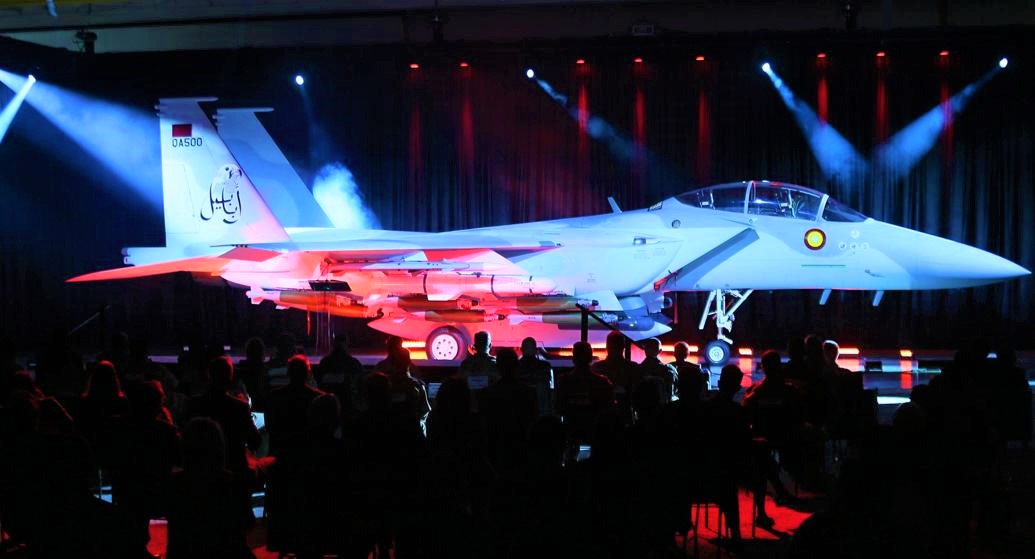 F-15QA Ababil - Boeing reveals its F-15QA fighter jet to a group of American and Qatari officials !