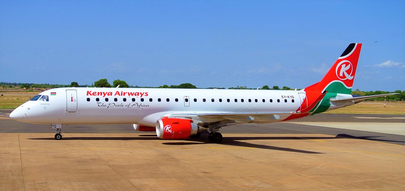 Who  did  Kenya Airways (KQ)  lease  two  of  its  Embraer E190  Aircrafts  and  Why ?