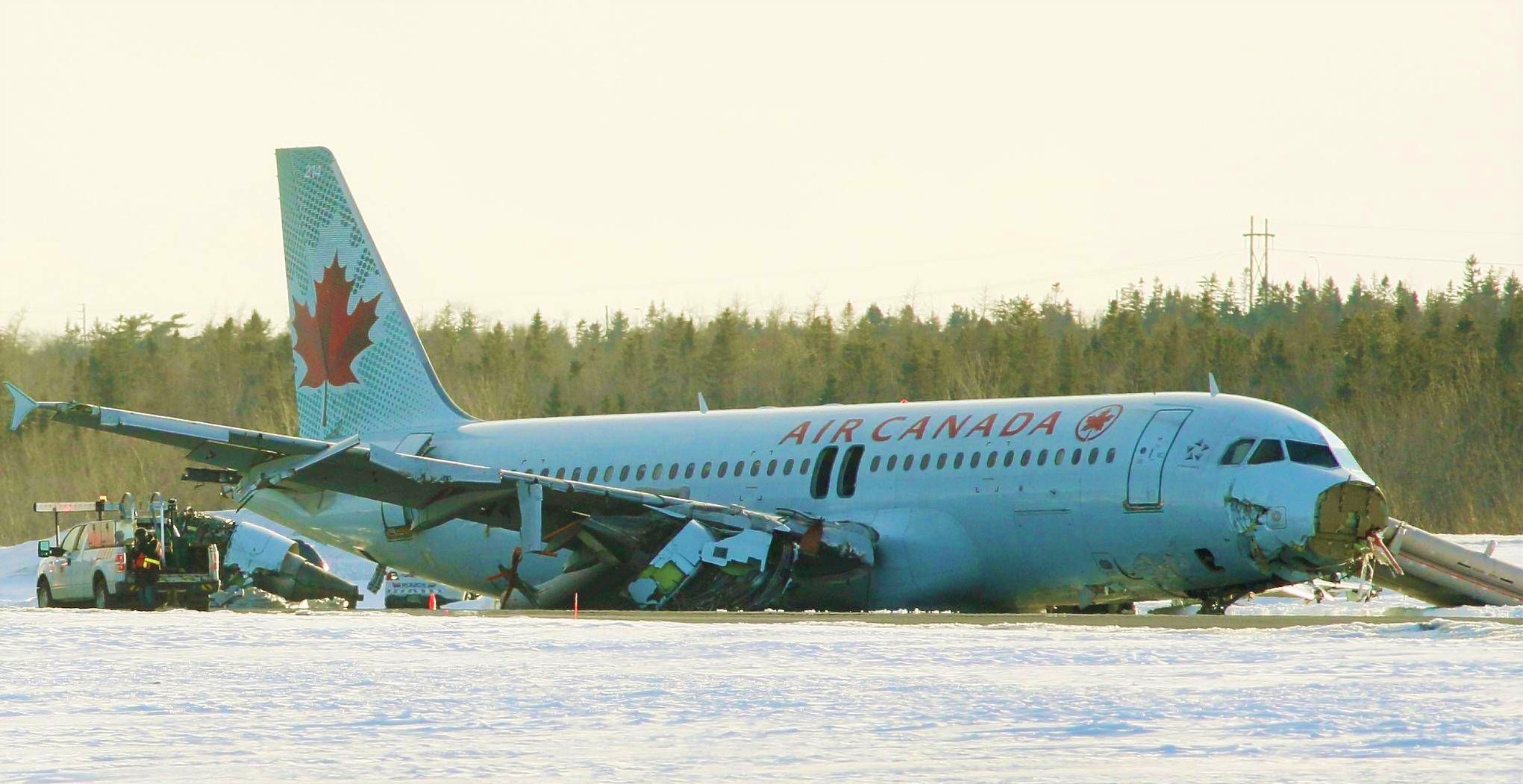 Supreme Court of Canada  nod  an  appeal  in  the case  of  an  Air Canada  A320  aircraft  crash at Halifax's Stanfield International Airport in March 2015 !