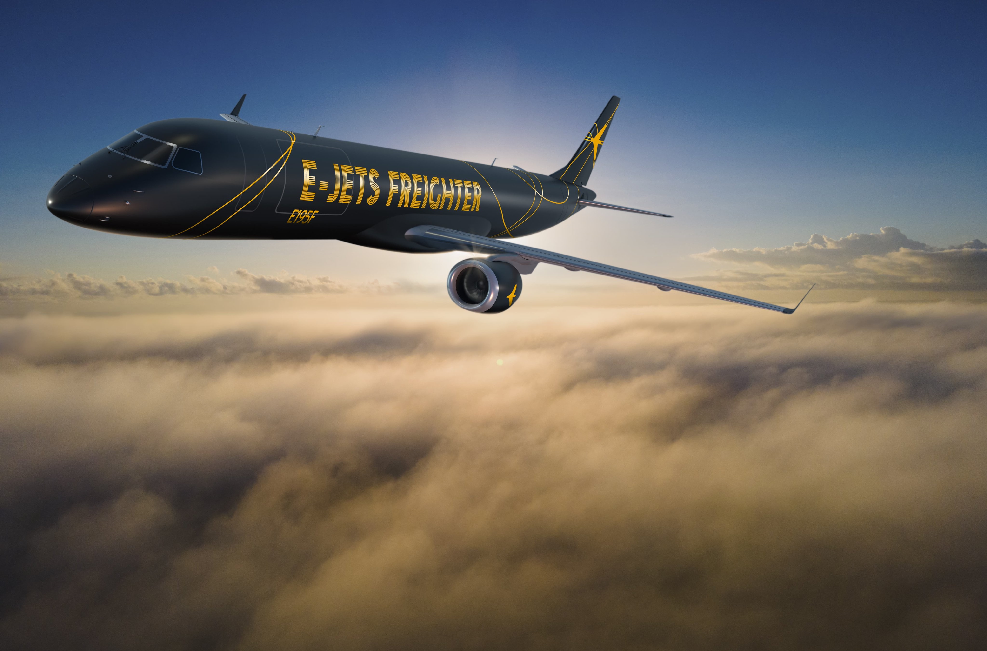 Freighter Attraction  !  Embraer  enters  the  air freight  market  with  E190F and E195F Conversions ,  entry  into  service  expected  in early  2024  !