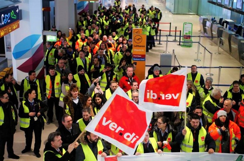 Is  the  new  contract  for 25000  airport  security  workers ,  agreed by  German  unions  Verdi  and  the  Federal  Association  of  Aviation  Security  (BDLS)  good  enough  ?