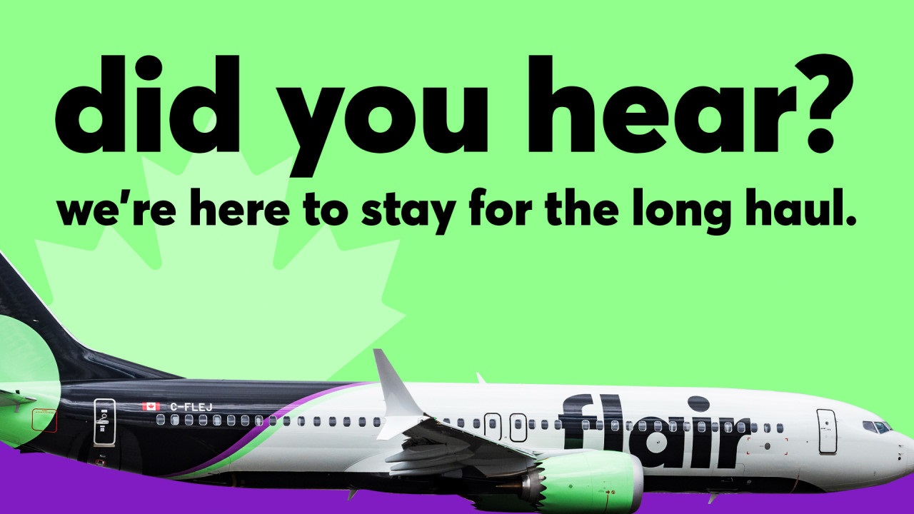 Did you hear that  ?   Flair  Airlines  is  Canadian , can  keep  its  licence ,  said Canadian Transportation Agency  !