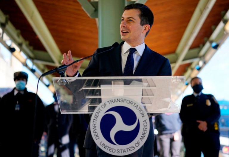  U.S. Transportation  Secretary  Pete Buttigieg  warned  of   actions  against  airlines  that  do not live up to  consumer-protection  standards .